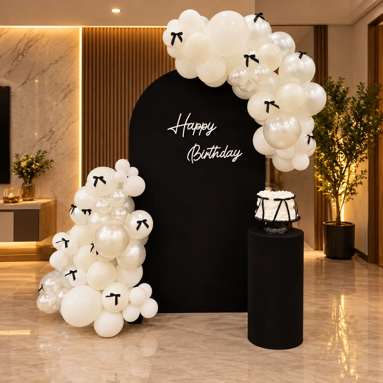 black & white backdrop decoration in delhi black & white backdrop decoration in delhi